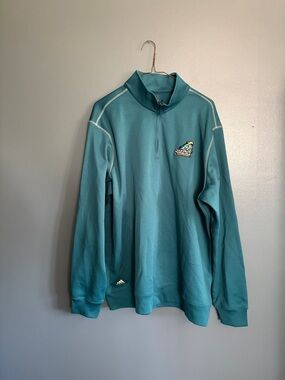 adidas Coastal Carolina Chanticleers Teal Embroidered Logo Pullover XL Mens
